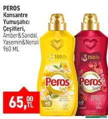 PEROS KONSANTRE YUMUŞATICI ÇEŞİTLERİ 960 ML fiyat ve kampanya bilgisi